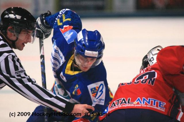 Photo hockey match Grenoble  - Dijon  le 22/02/2009