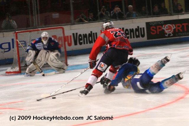 Photo hockey match Grenoble  - Dijon  le 22/02/2009
