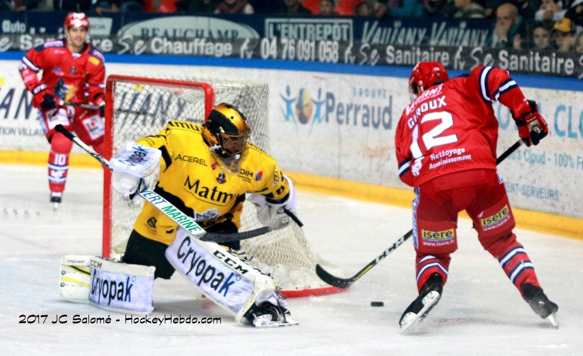 Grenoble  3 - 2 Rouen