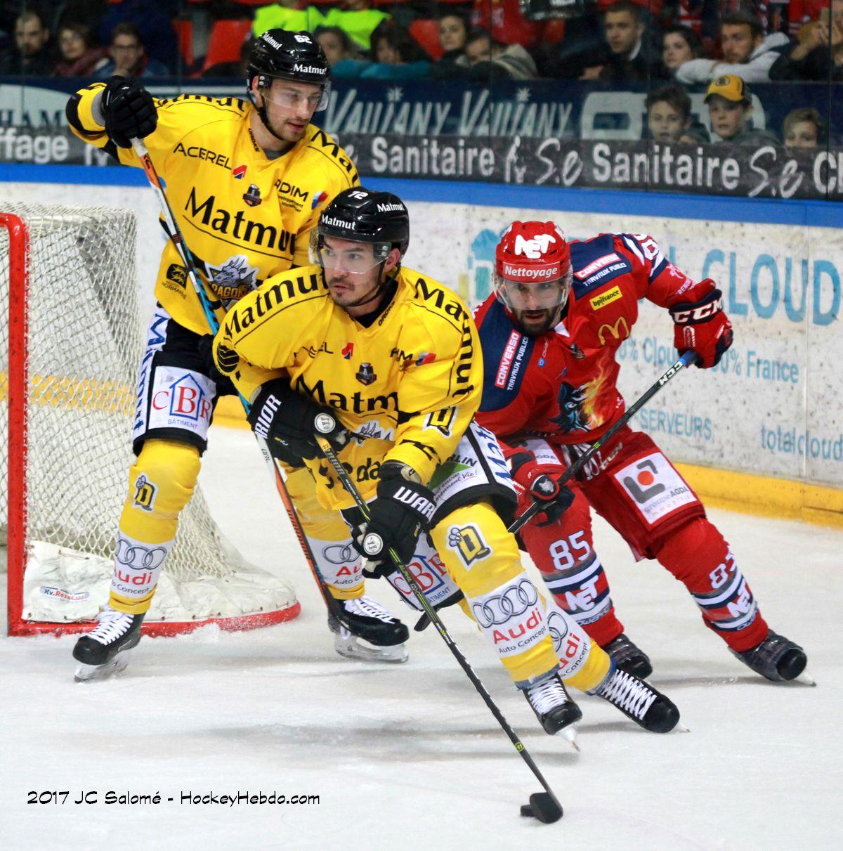 Grenoble  3 - 2 Rouen