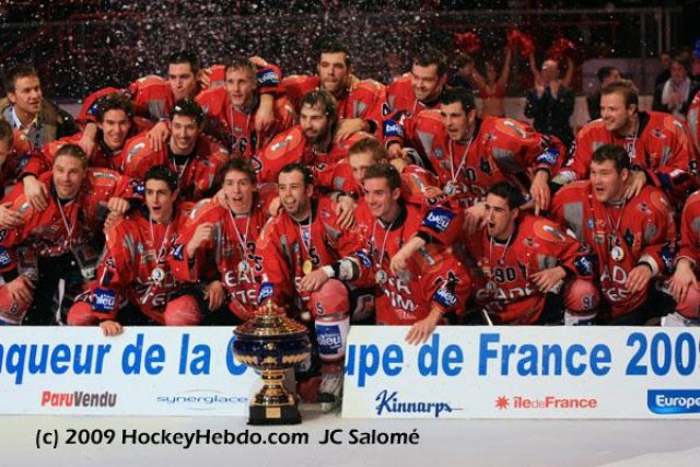 Photo hockey match Grenoble  - Dijon  le 22/02/2009