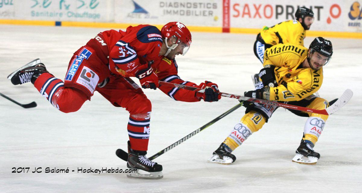 Grenoble  3 - 2 Rouen