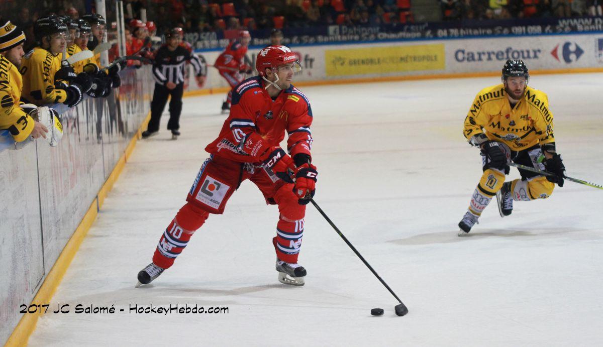 Grenoble  3 - 2 Rouen