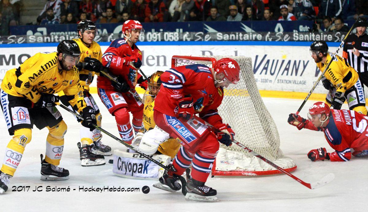 Grenoble  3 - 2 Rouen