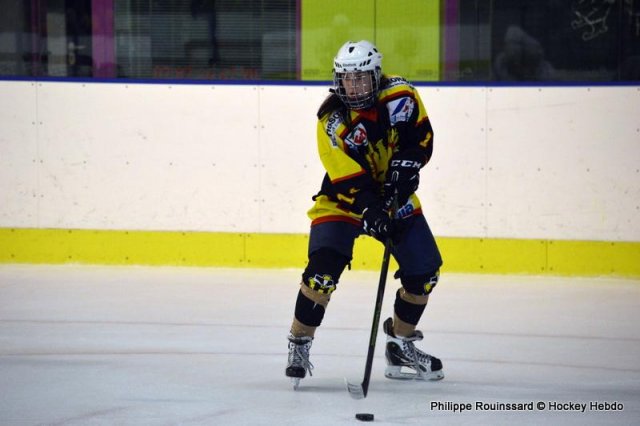 Photo hockey reportage Fem Elite : Besançon tête de liste