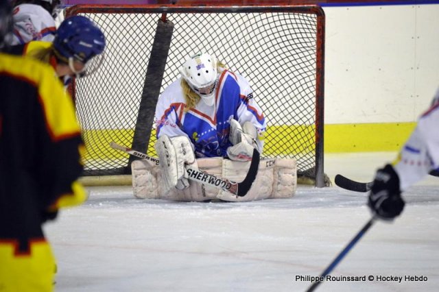 Photo hockey reportage Fem Elite : Besançon tête de liste