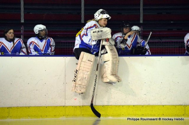 Photo hockey reportage Fem Elite : Besançon tête de liste