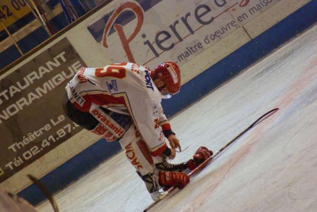Photo hockey match Angers  - Morzine-Avoriaz le 21/02/2009