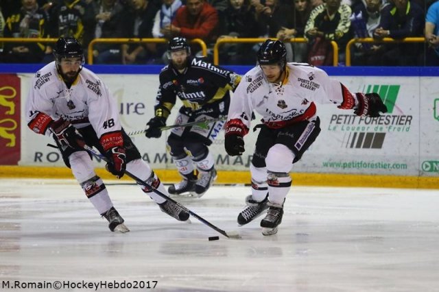 Photo hockey match Rouen - Nice le 15/10/2017