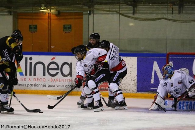 Photo hockey match Rouen - Nice le 15/10/2017