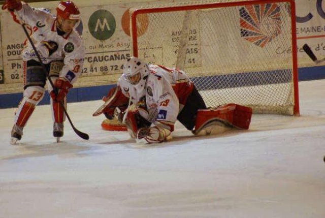Photo hockey match Angers  - Morzine-Avoriaz le 21/02/2009