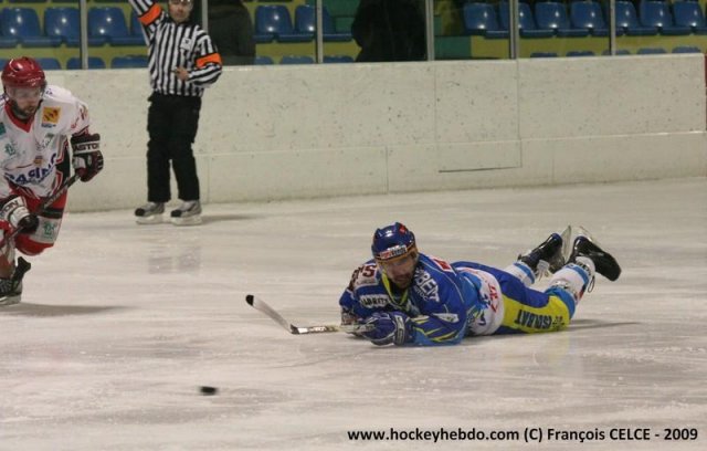 Photo hockey match Gap  - Amnéville le 21/02/2009