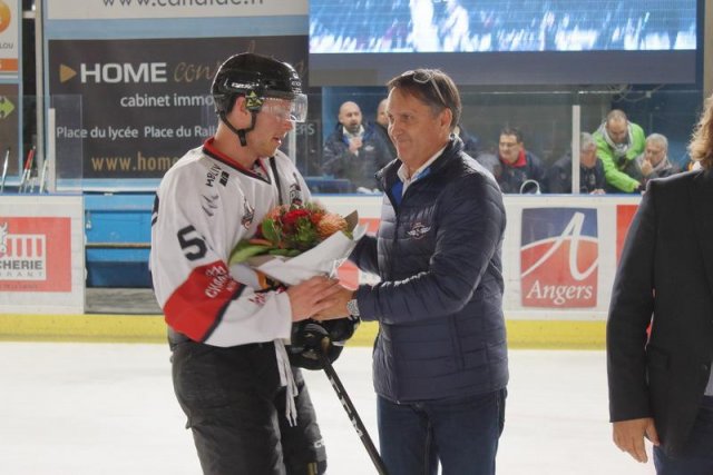 Photo hockey match Angers  - Chamonix  le 17/10/2017