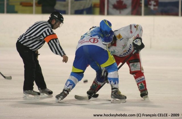Photo hockey match Gap  - Amnéville le 21/02/2009