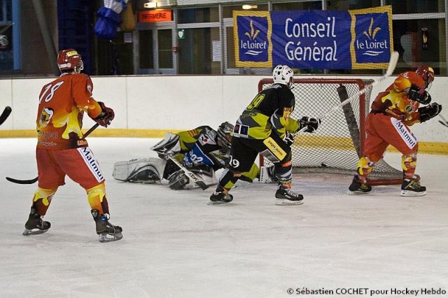 Photo hockey reportage D3 : P.O.- Orléans vs Rennes