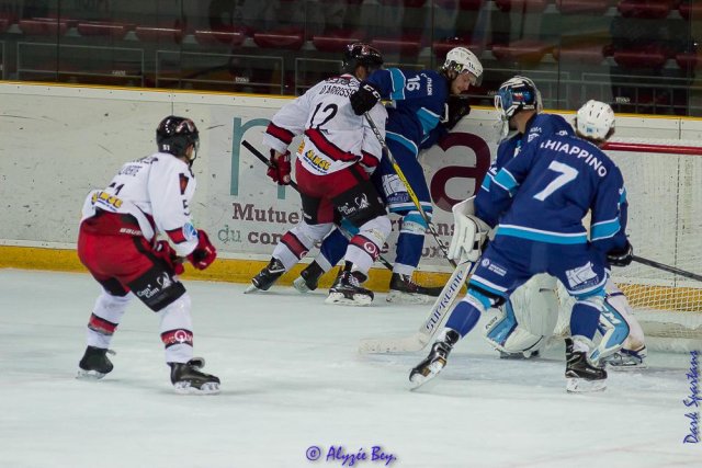 Photo hockey match Marseille - Briançon  le 24/10/2017