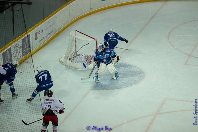 Photo hockey match Marseille - Briançon  le 24/10/2017