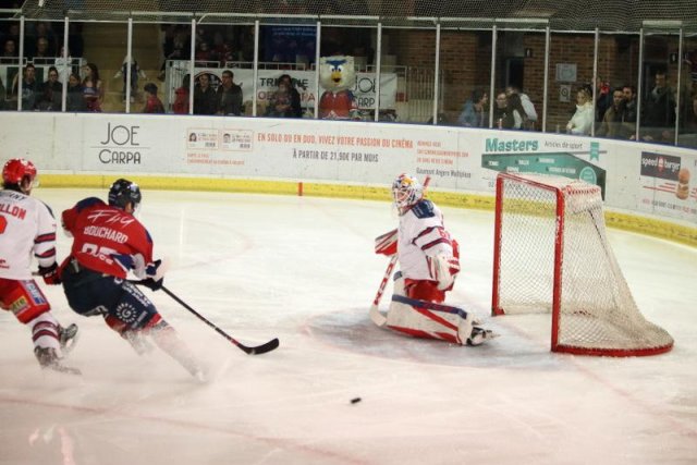 Photo hockey match Angers  - Grenoble  le 27/10/2017