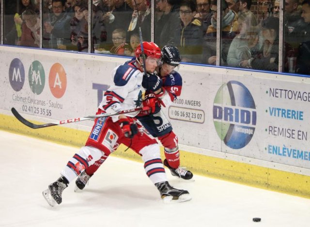 Photo hockey match Angers  - Grenoble  le 27/10/2017