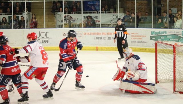 Photo hockey match Angers  - Grenoble  le 27/10/2017