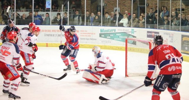 Photo hockey match Angers  - Grenoble  le 27/10/2017