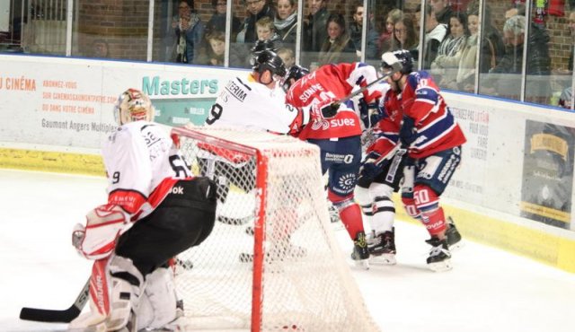 Photo hockey match Angers  - Nice le 31/10/2017