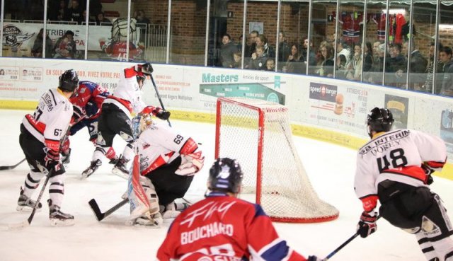 Photo hockey match Angers  - Nice le 31/10/2017