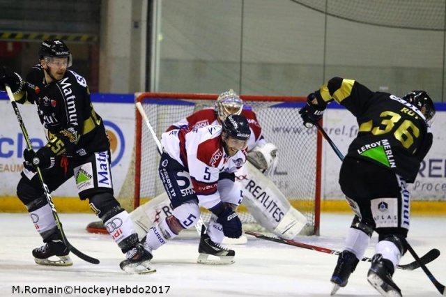 Photo hockey match Rouen - Angers  le 03/11/2017