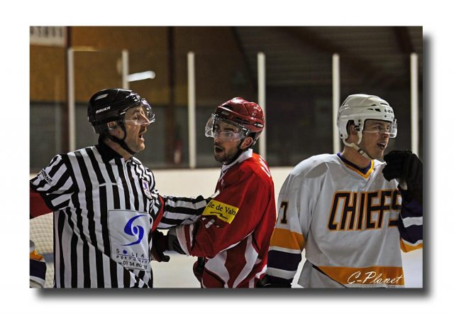 Photo hockey match Valence - Garges-lès-Gonesse le 21/02/2009