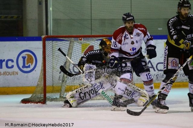 Photo hockey match Rouen - Angers  le 03/11/2017