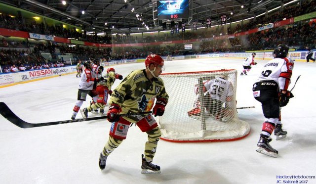 Photo hockey match Grenoble  - Amiens  le 04/11/2017