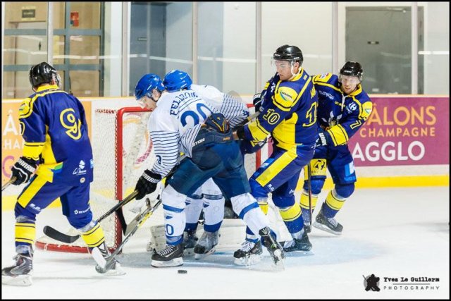 Photo hockey match Châlons-en-Champagne - Paris (FV) le 04/11/2017