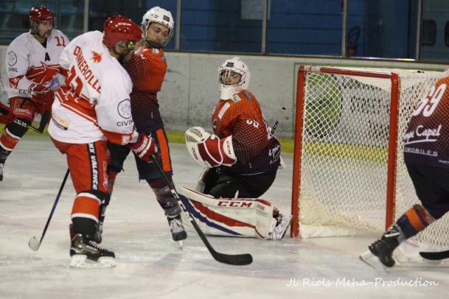 Photo hockey match Montpellier  - Valence le 11/11/2017