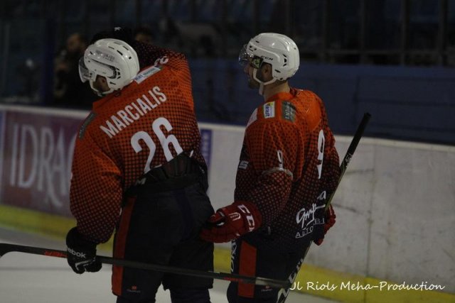Photo hockey match Montpellier  - Valence le 11/11/2017