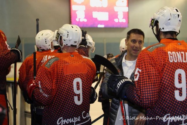 Photo hockey match Montpellier  - Valence le 11/11/2017