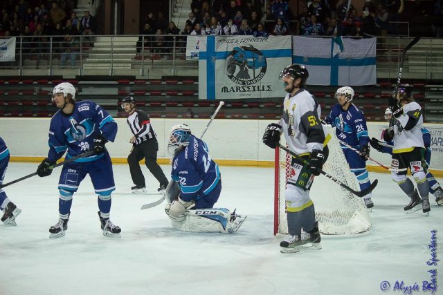 Photo hockey match Marseille - Chambéry le 11/11/2017