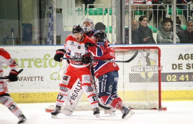 Photo hockey match Angers  - Bordeaux le 14/11/2017