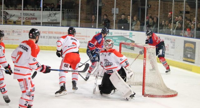 Photo hockey match Angers  - Bordeaux le 14/11/2017