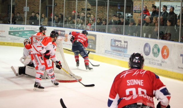 Photo hockey match Angers  - Bordeaux le 14/11/2017