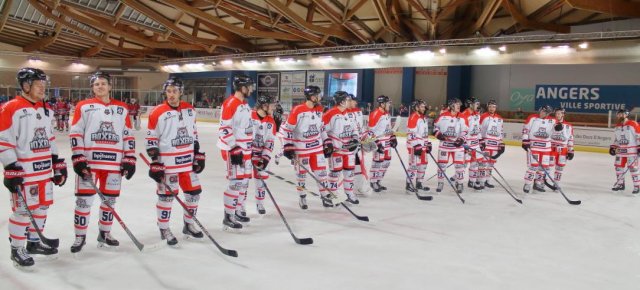 Photo hockey match Angers  - Bordeaux le 14/11/2017