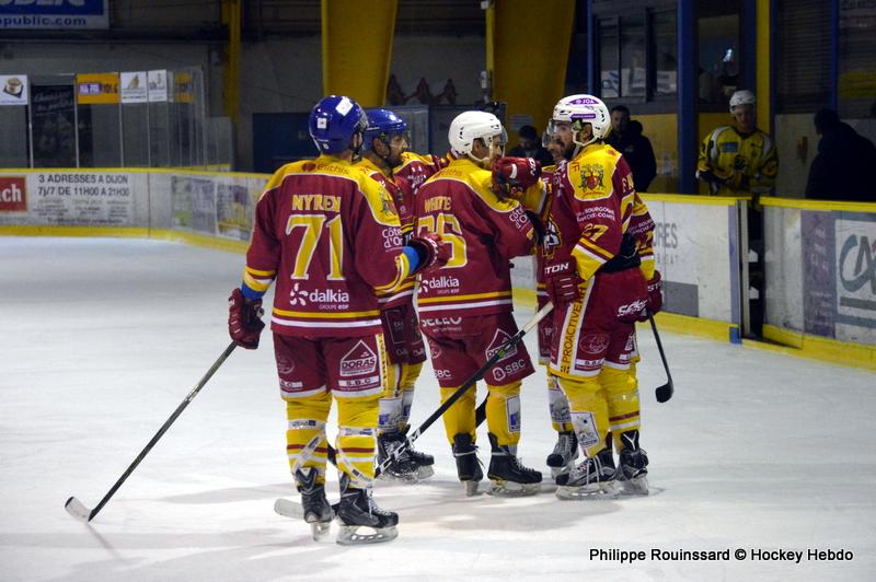 Dijon  9 - 8 Evry / Viry Mineur