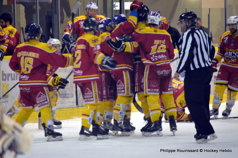Dijon  9 - 8 Evry / Viry Mineur
