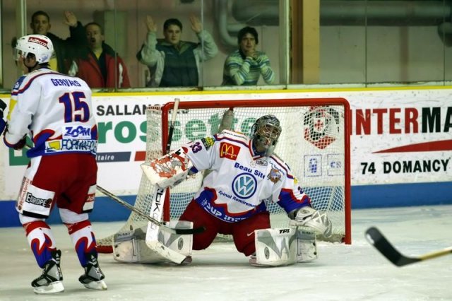 Photo hockey match Chamonix  - Epinal  le 11/09/2007