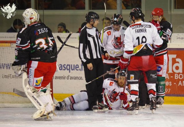 Photo hockey match Anglet - Briançon  le 18/11/2017