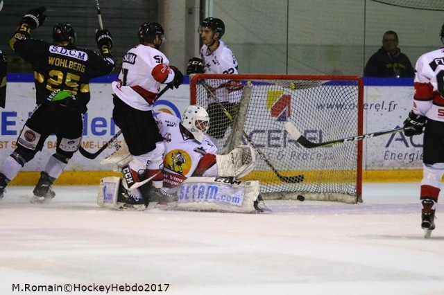 Photo hockey match Rouen - Chamonix  le 24/11/2017