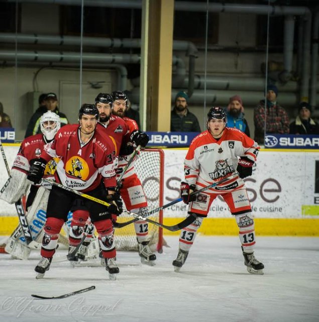 Photo hockey match Chamonix  - Bordeaux le 26/11/2017