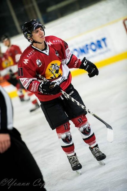 Photo hockey match Chamonix  - Bordeaux le 26/11/2017