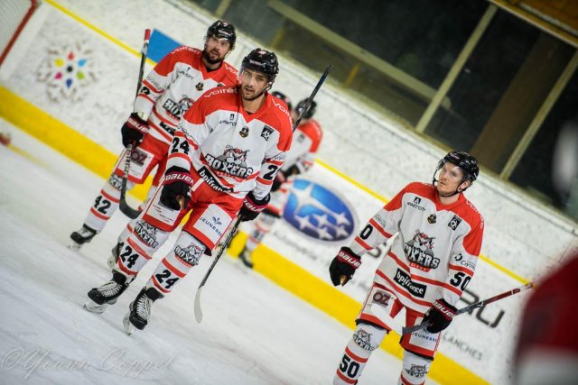 Photo hockey match Chamonix  - Bordeaux le 26/11/2017