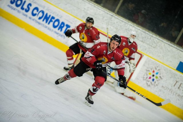 Photo hockey match Chamonix  - Bordeaux le 26/11/2017