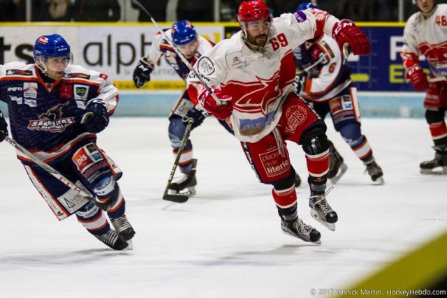Photo hockey match Clermont-Ferrand - Valence le 25/11/2017